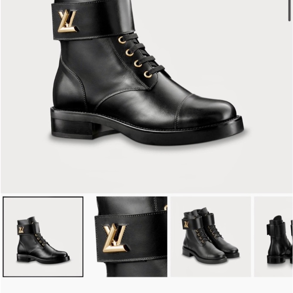 Louis Vuitton Combat Boots